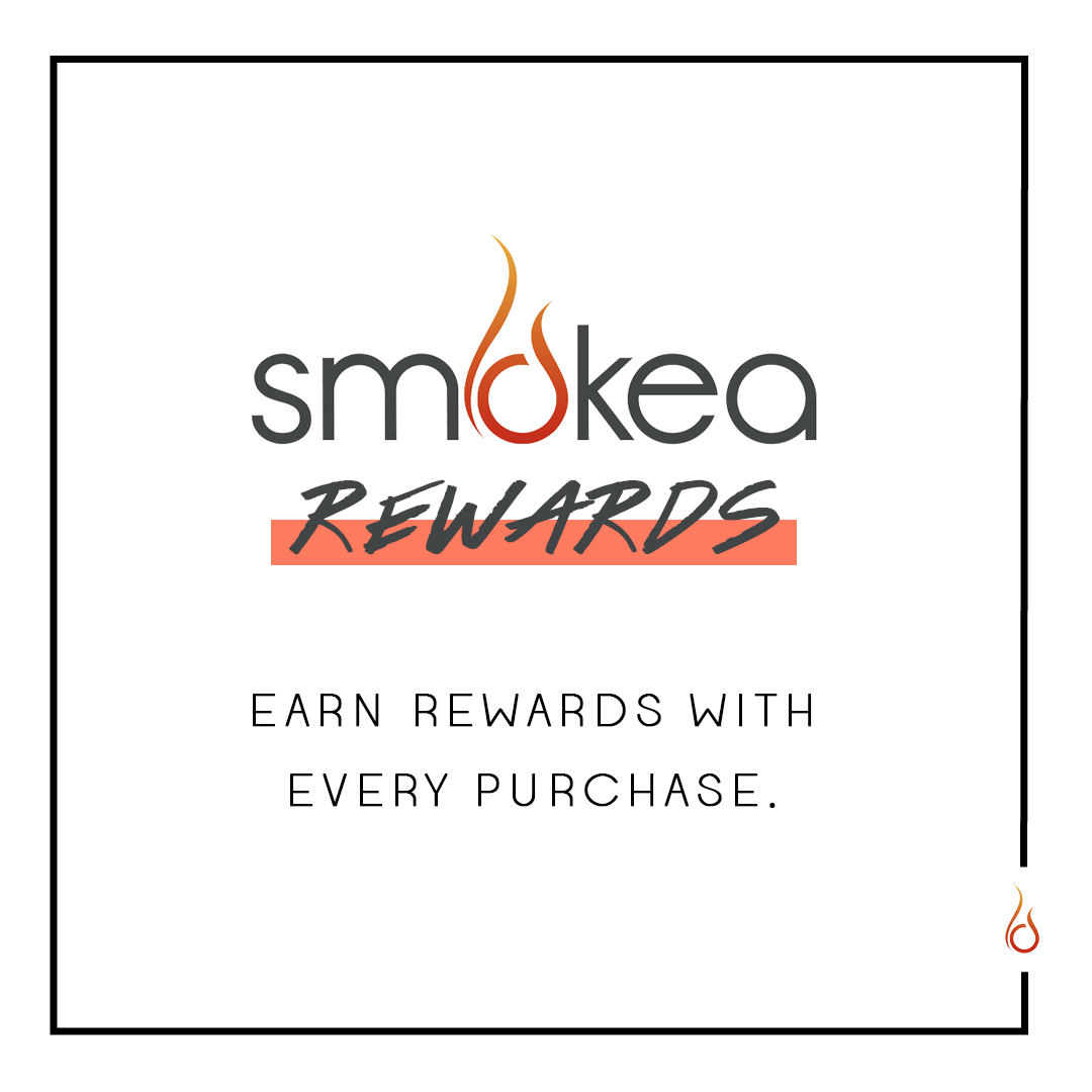 Get up to 10% back on every purchase with SMOKEA® Rewards smkeo REWARLS. EARN REWARDS WITH EVERY PURCHASE. 