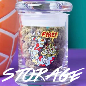 Dry Herb & Concentrate Storage at SMOKEA®