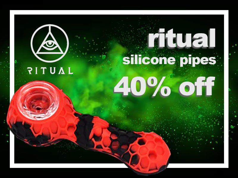 Ritual Silicone Pipes & More 40% Off